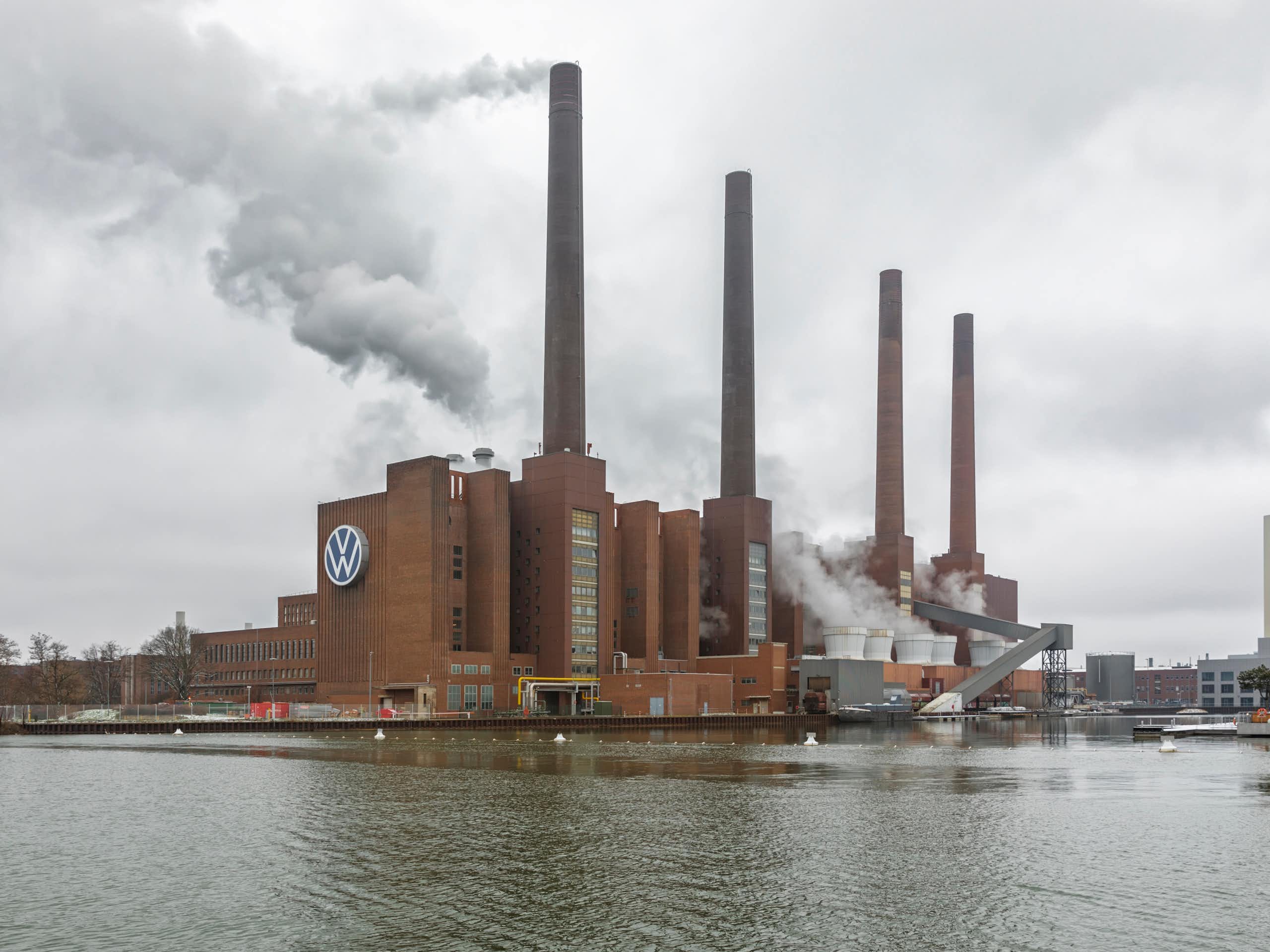 The power station at a Volkswagen plant in Germany