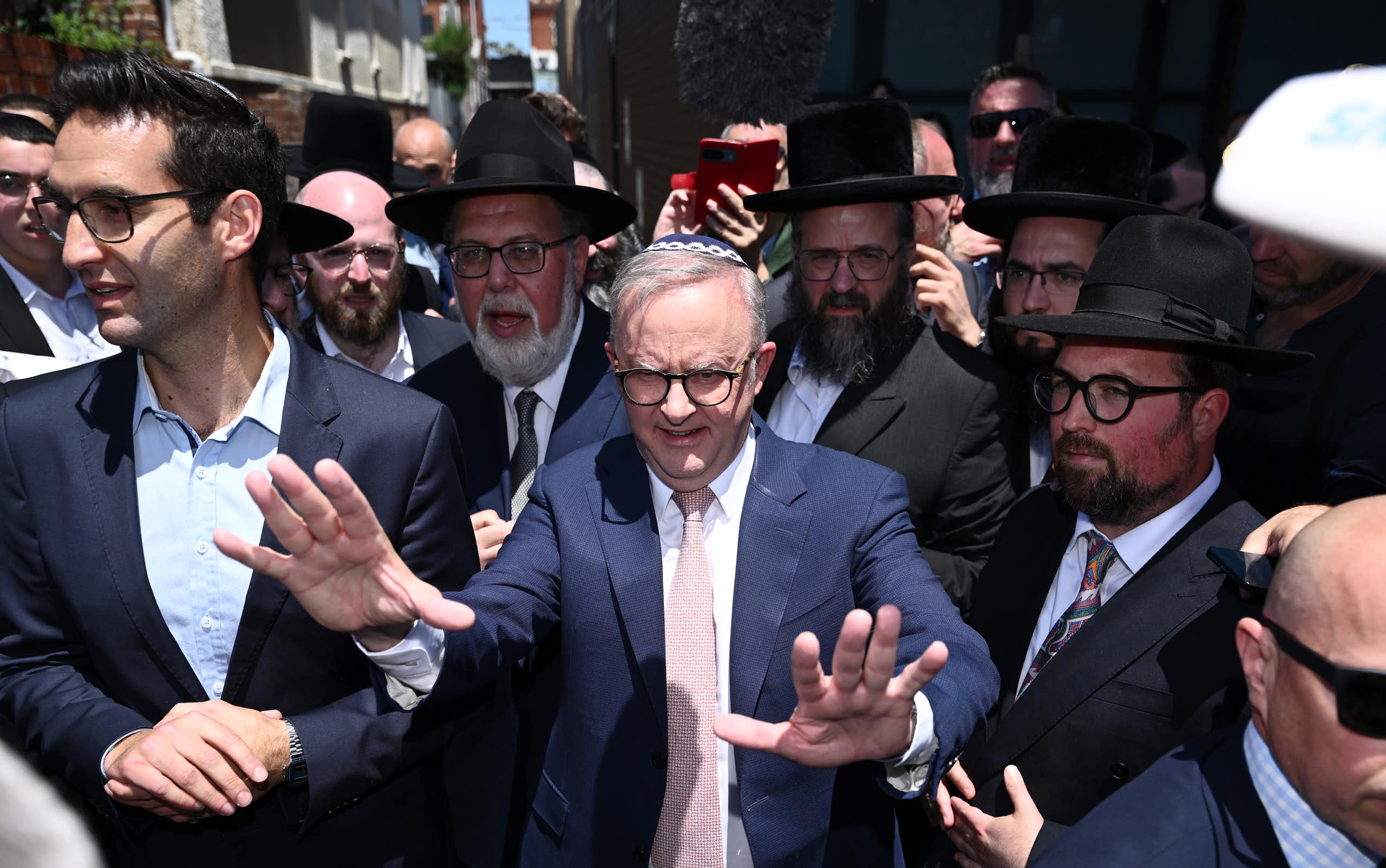 Grattan on Friday: Whatever the government does, Albanese struggles to strike the right note in  antisemitism battle