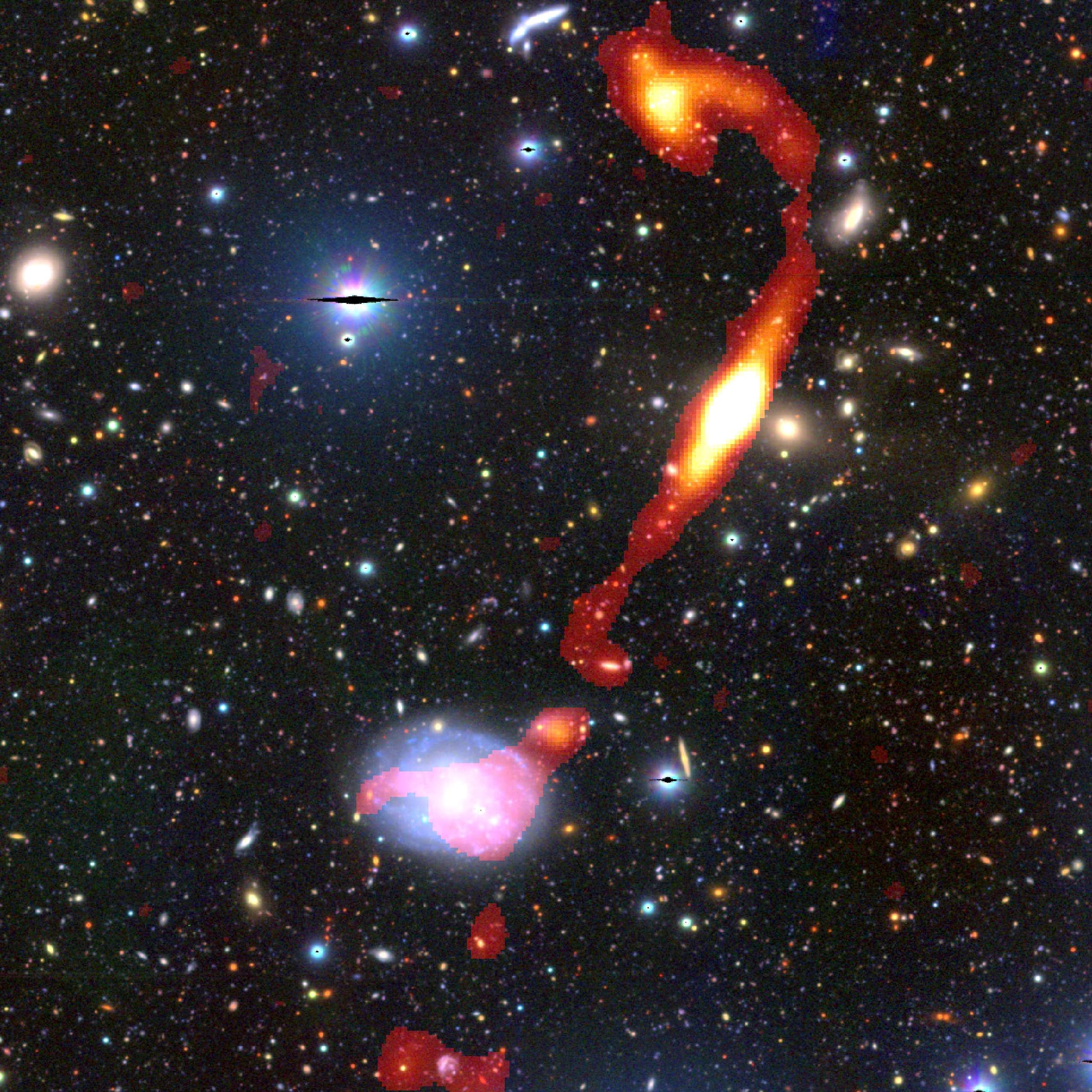 South African telescope discovers a giant galaxy that’s 32 times bigger than Earth’s